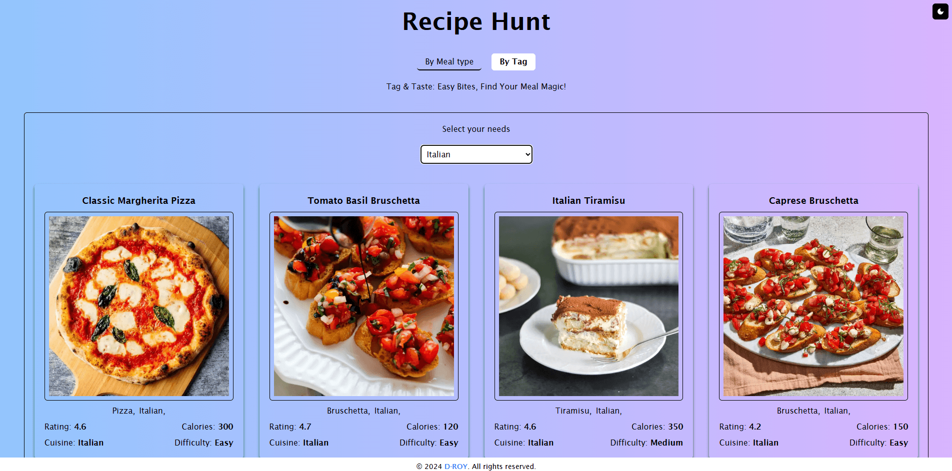 Recipe Hunt